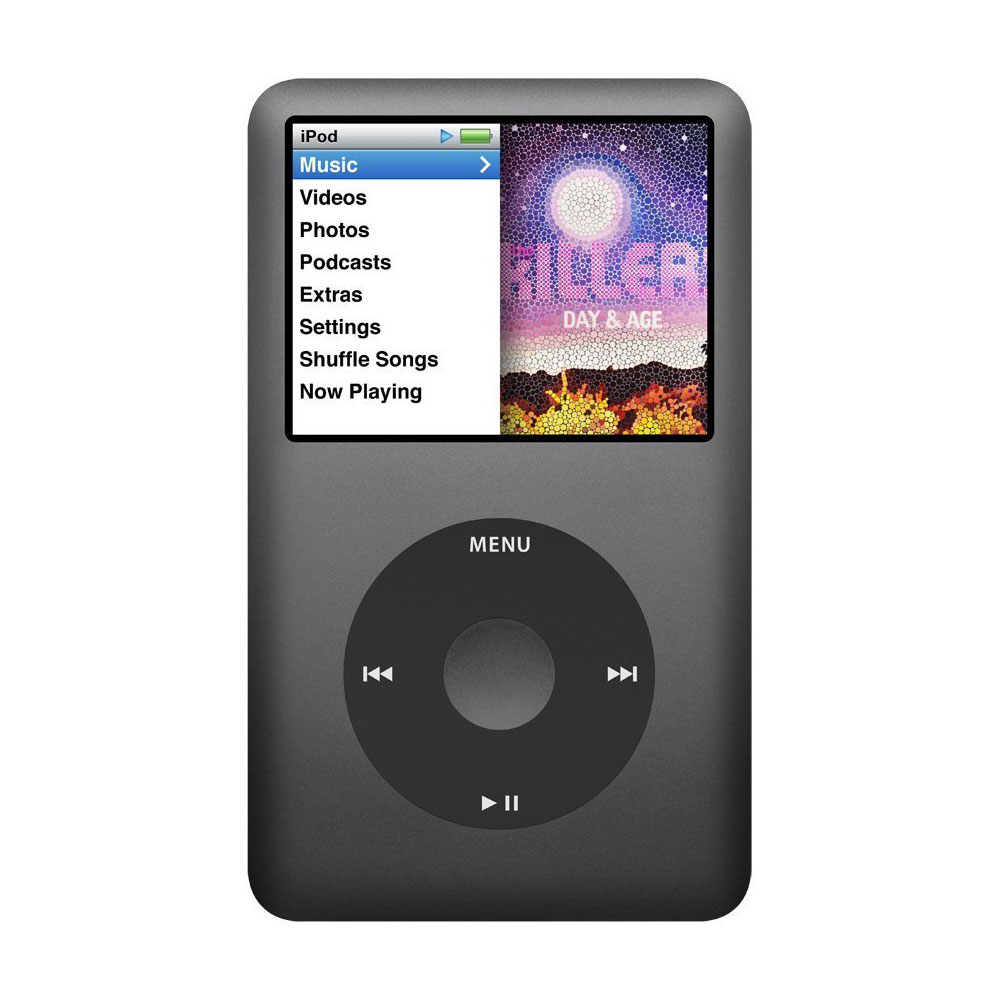GEFORCE　きれいなApple iPod Classic 160GB Apple iPod Classic 6th Generation 160GB Thin Space Grey